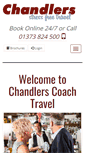 Mobile Screenshot of chandlerscoach.co.uk